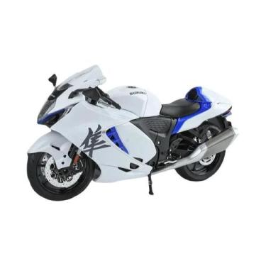 Imagem de Motocicleta De Brinquedo Em Liga Metálica Suzuki GSX-1000R Hayabusa Di