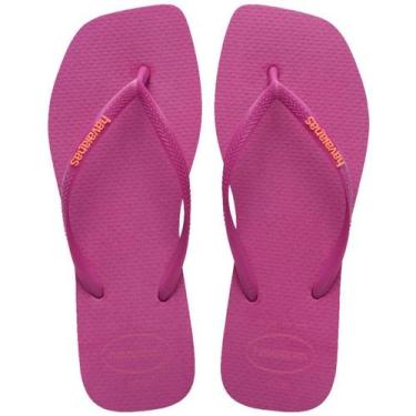 Imagem de Chinelo Havaianas Sq L Popup 4148959, Rosa, 39