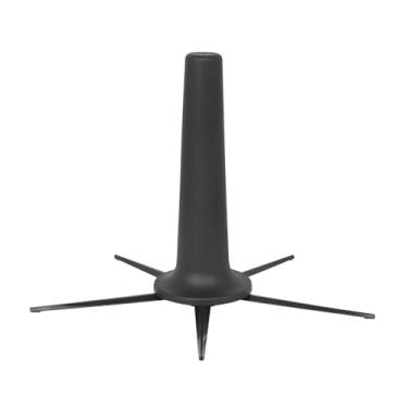 Imagem de TTETTZ Suporte dobrável para saxofone soprano, fácil transporte e armazenamento, compacto, estável, base segura com 5 pernas