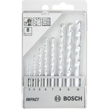 Imagem de Jogo De Broca Bosch P/Concreto C/8Pcs