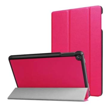 Imagem de Capa Case Para Tablet Amazon Fire Hd 8 8" 10ª Geração 2020 (K72LL4 KFONWI) 12º Geração 2022 (R2SP8T R2SP9T) + Película DM ACESSÓRIOS (Pink)