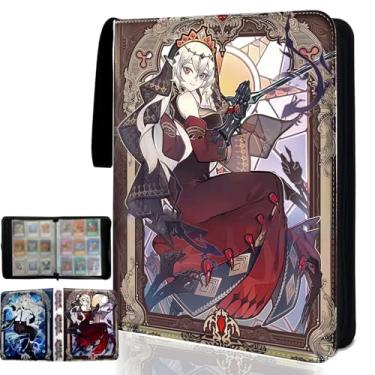 Imagem de Trading ygo Card Binder Fits 900 Cards Card Collector Album Holder,with 50 Removable Sleeves Toys Gifts for Boys Girls
