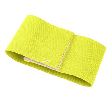 Imagem de Futebol, Usado, Longa Vida útil, Qualidade Superior, Design Simples e Prático para Braçadeira de Capitães Domésticos, Amplamente (Amarelo)