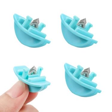 Imagem de Briartw Lâminas de substituição para quadro de corte e pontuação, pacote com 4 lâminas de substituição para aparador de papel - Lâminas de corte de aço inoxidável de alta qualidade compatíveis com