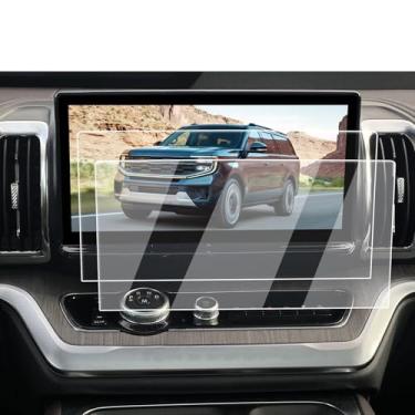 Imagem de Protetor de tela Ford Expedition 2025 - Para tela de navegação 2025 Ford Expedition de 13,2 polegadas - 2 peças de nano filme para expedição 2025 (ativo/platina/tremor/King Ranch) acessórios