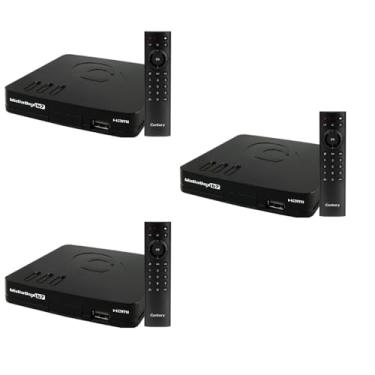 Imagem de kit 3 Receptor Digital Banda C/KU Full HD B7