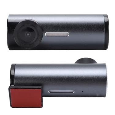 Imagem de Yunseity WiFi Car Dash Cam, 150 ° de Largura HD Vision Vision Looping Câmera de Traço de Carro 24h, Design Rotativo, Conexão Direta WiFi