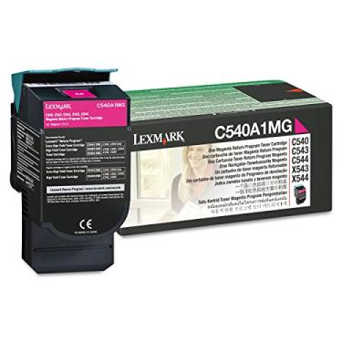 Imagem de Lexmark Cartucho de toner C540A1MG C540 C543 C544 C546 C548 (Magenta) em embalagem de varejo