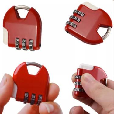 Imagem de Cadeado de Bagagem com Segredo Senha TSA Antifurto Viagem - Yeet