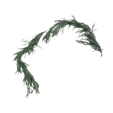 Imagem de Dpofirs Garlandes Artificiais de Pinheiro de 6 Pés, Guirlanda de Inverno de Natal, Garland de Cedro Artificial Verde da Vegetação para Mesa, Parede, Decoração de Natal Em Interior Externa