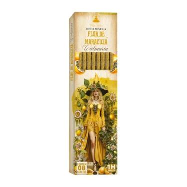 Imagem de Incenso Flor De Maracujá C/8 Varetas + Presente - Bialluz