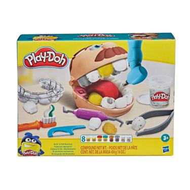 Imagem de Massa de Modelar Playdoh Conjunto Brincando de Dentista