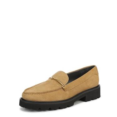 Imagem de Franco Sarto Mocassim Senna feminino, Camurça marrom Biscotti, 39