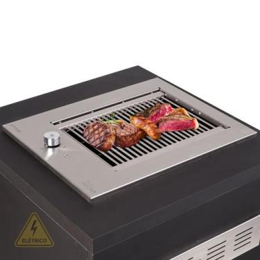 Imagem de Churrasqueira Grill Elétrica de Embutir Cooktop Diamond Premium 220V T