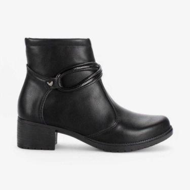 Imagem de Bota Feminina Mississipi Cano Curto Salto Blocado, 36