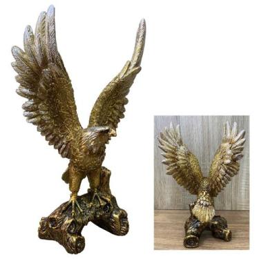 Imagem de Estatueta Águia Decorativa Força Poder Estátua Enfeite Casa - IMPMC