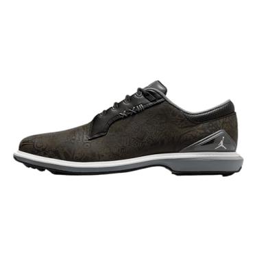 Imagem de Nike Jordan ADG 5 Tênis feminino com cadarço, Preto/cinza claro/branco, 10.5
