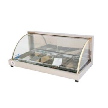 Imagem de Estufa expositor para salgados elétrica 70cm com 4 Bandejas Supritecs,