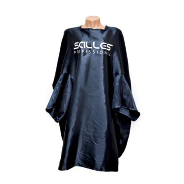 Imagem de Capa de Corte Cabeleireiro Salles Profissional, Preto / Branco