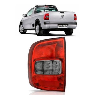 Imagem de Lanterna Traseira Saveiro Fume G5 G6 2009 A 2016 - JCV, Esquerdo