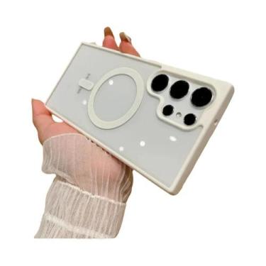 Imagem de Capa Magnética Fosca Com Bumper De Acrílico Para Samsung Galaxy S24 S2