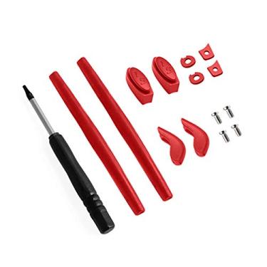 Imagem de BlazerBuck Meias para Orelhas e Peças de Nariz para Óculos de Sol Oakley Juliet, Vermelho, 0