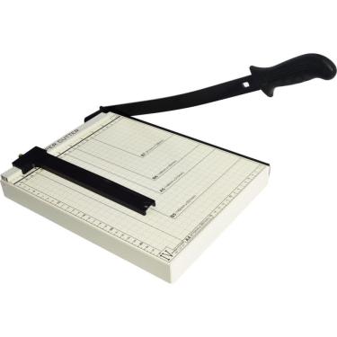 Imagem de Guilhotina Cortadeira A4 Para 10fls Branco/preto - Bright