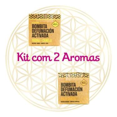 Imagem de Kit Com 2 CXs Bombita Defumação Sagrada Madre 2 Aromas, Palo Santo | Y
