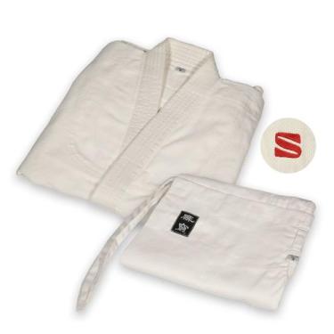 Imagem de Judogui Kimono Kusakura JKW Branco 100% Algodão Sem Selo IJF Approved,