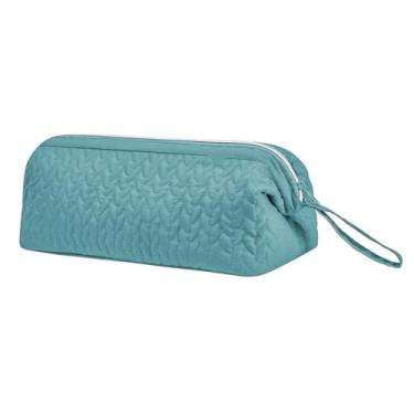 Imagem de predolo Bolsa de viagem para ferramentas de cabelo, grande capacidade, portátil, multifuncional, modelador de cabelo, bolsa de armazenamento, ferramenta de, Verde