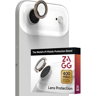 Imagem de ZAGG IS-GLEL AR E CameraRing-Apple-Capitol-FG-GoldGLTR Protetor de lente de câmera de telefone