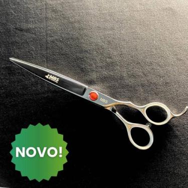 Imagem de Tesoura Reta MBS Pro Grooming - Fio a Laser - 7"