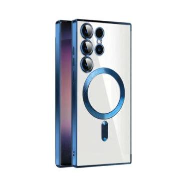 Imagem de Capa De Silicone Transparente Com Proteção De Lente Para Samsung Galax