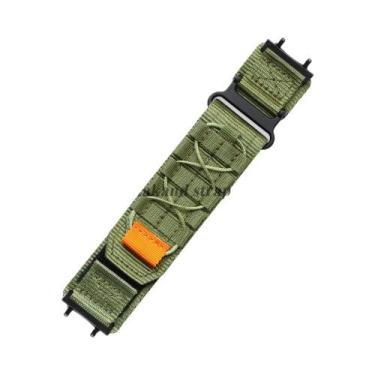 Imagem de Pulseira De Nylon Verde Para Huami Amazfit T-rex 2 3 Ultra Acessórios 