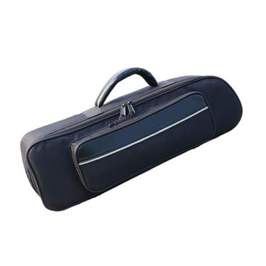 Imagem de KiBcsLic Bolsa de tecido Oxford para trompete, bolsa para instrumento musical, resistente, protetora, à prova d'água, para transporte, para surdinas