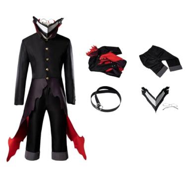Imagem de Cosfun Fantasia masculina anime Okarun cosplay com máscara para Halloween tamanho M