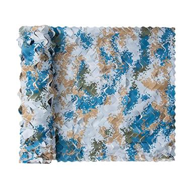 Imagem de Tencen Rede de camuflagem Cortinas para decoração de pátio foto Acampamento Fábrica de guarda-sol Fazenda Abrigo Ocultação de carro Exibição Festa Pano de fundo Dossel Cerca Teto Cobertura Paintball