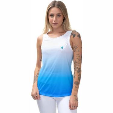 Imagem de Camiseta Regata Feminina Academia Musculação Caminhada Fitness Térmica