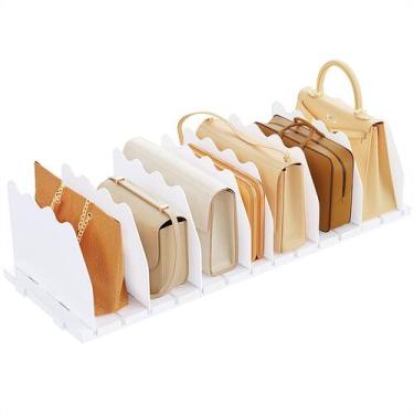 Imagem de Divisória de prateleira SPACEKEEPER, organizador de bolsas ajustável, 