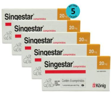 Imagem de Kit Singestar Konig 8 Comprimidos Com 5 unidades