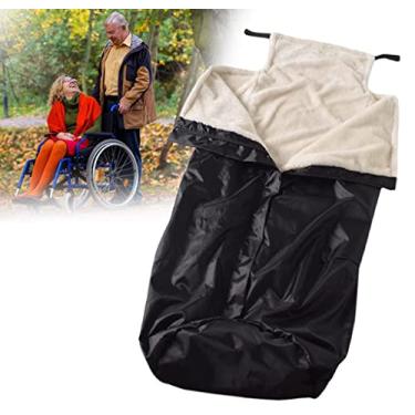 Imagem de Cobertor para cadeira de rodas, cobertor de cadeira de rodas, cobertor impermeável para cadeira de rodas, cobertor leve para cadeira de rodas, capa de aquecedor semi-embrulhada para idosos deficientes
