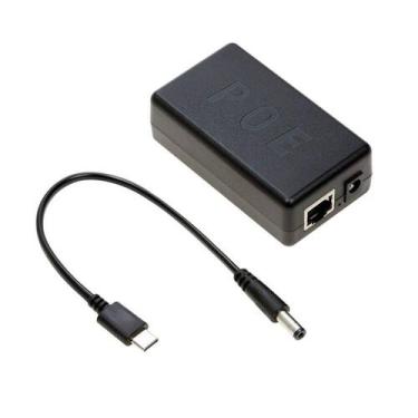 Imagem de Divisor PoE UCTRONICS USB-C 5V/4A Fonte de alimentação Raspberry Pi 4