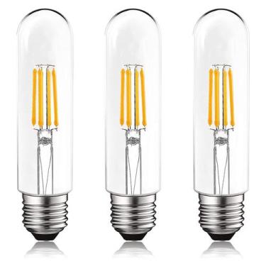 Imagem de Lâmpada LED LUXRITE T10 5W = 60W 4000K Cool White E26 500lm, pacote co