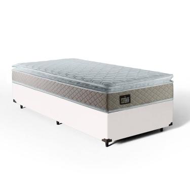 Imagem de Cama Box com Colchão de Espuma D45 Pillow Top Strong Solteiro 88cm