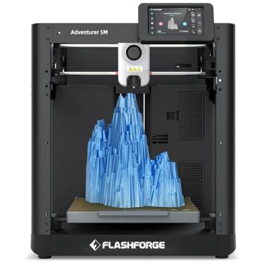 Imagem de FLASHFORGE Impressora 3D AD5M, CoreXY de Alta Velocidade de 600mm/s com Auto Nivelamento em 1 Clique, Extrusora de Direção Direta de Alta