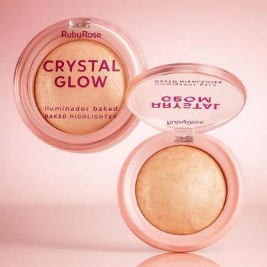 Imagem de Iluminador Facial Efeito Bronzeado Crystal Glow Ruby Rose, SOLAR FLARE