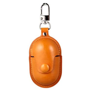 Imagem de 1 Unidade Caixa De Fone De Ouvido Bolsa De Fone De Ouvido Tampa Da Caixa Do Fone De Ouvido Capa De Fone De Ouvido De Fone De Ouvido Para Cobertura Para Casas Sem Fio Couro