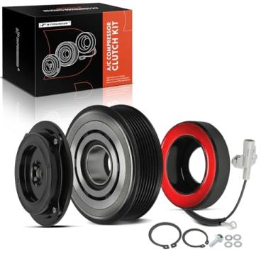 Imagem de A-Premium Kit de embreagem de compressor A/C adequado para Toyota Highlander 2008-2010 Sienna AC Compressor Clutch Kit, 110 mm, pacote com 7