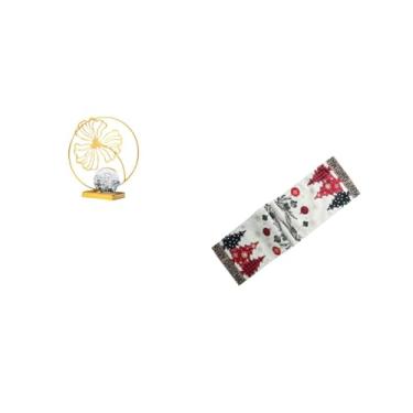 Imagem de Fenteer Estátua de Folha, Estatueta de Ferro, Ornamento Decorativo, Escultura para Estante, Escritório, Lareira, Mesa, Quarto, Corredor de Mesa de Natal, Cômo