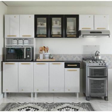 Imagem de Cozinha Completa De Aço 4 Peças Multimóveis Cr20371 - MULTIMOVEIS